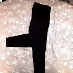 Plain black brand new never worn torrid leggings. Size 0
